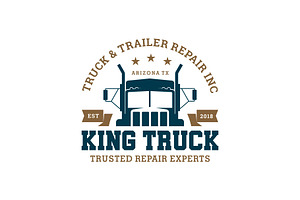 King Truck Logo Temp.