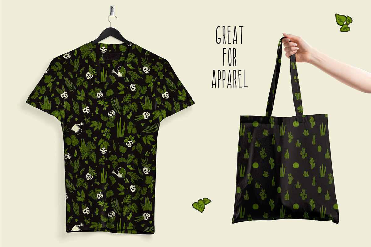 Spooky Garden Collection, a Pattern Graphic by Zim Varezhkin (Photo 5 of 8)