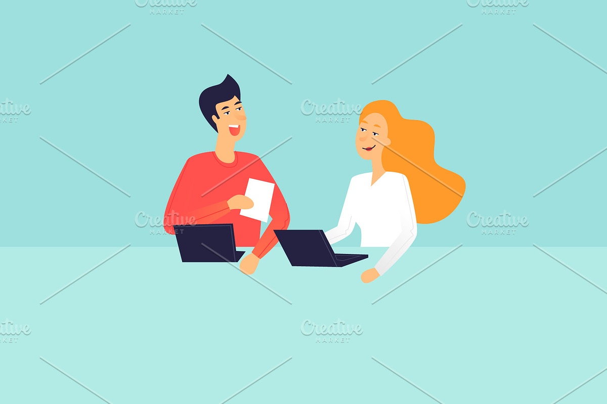 Office life, a Person Illustration by Podis (Photo 6 of 10)