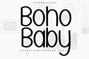 Boho Baby, a Handwritten Font by InermediaSTUDIO (Thumbnail 1 of 7)