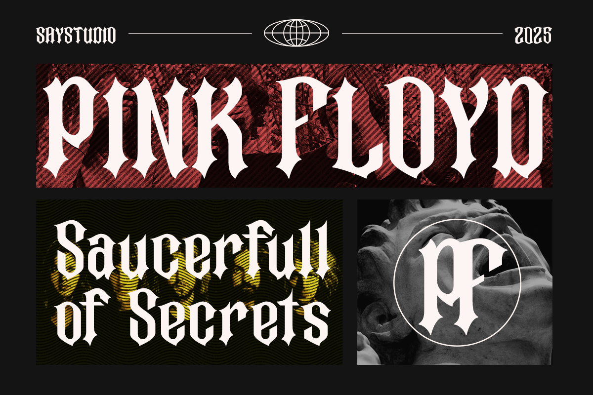Rocky Past - Blackletter Display, a Blackletter Font by Say Studio (Photo 4 of 13)