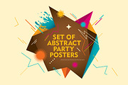 Party posters., an Illustration by Radoman (Thumbnail 1 of 6)
