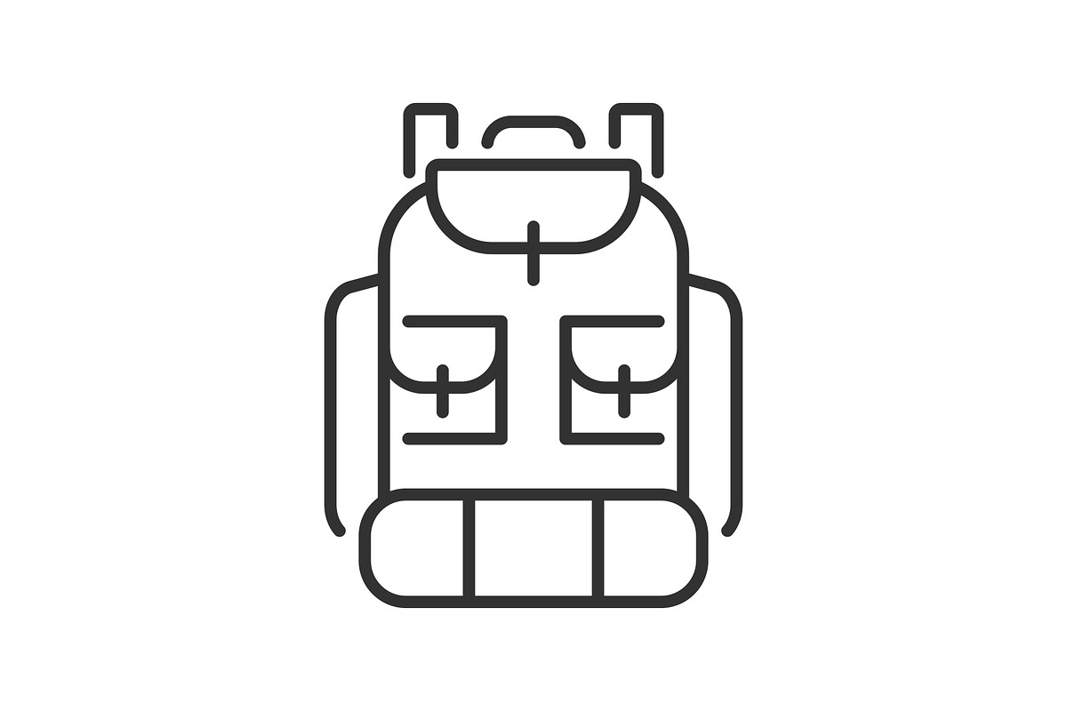 Camping line icon set, an Outline Icon by ElineDesign (Photo 2 of 3)