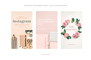Animated Instagram Story bundle, a Social Media Template by Una Matison (Thumbnail 4 of 13)
