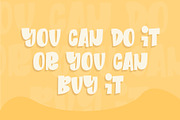 Beat Word | A BOLD fun Display, a Slab Serif Font by D&K Project (Thumbnail 11 of 12)