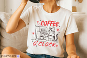 Cat Coffee Machine Hand-drawn SVG, a Graphic by mh_arif (Thumbnail 4 of 4)