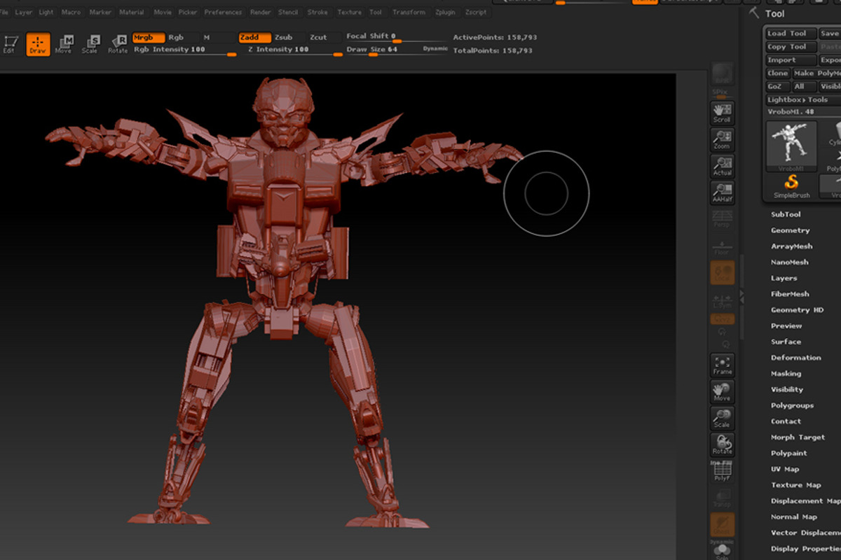 VroboM1, a Characters & Person 3D Model by Gblack Id (Photo 8 of 9)