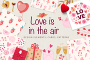 Love is in the air. Design kit., a Seasonal Illustration by Artspace (Thumbnail 1 of 9)