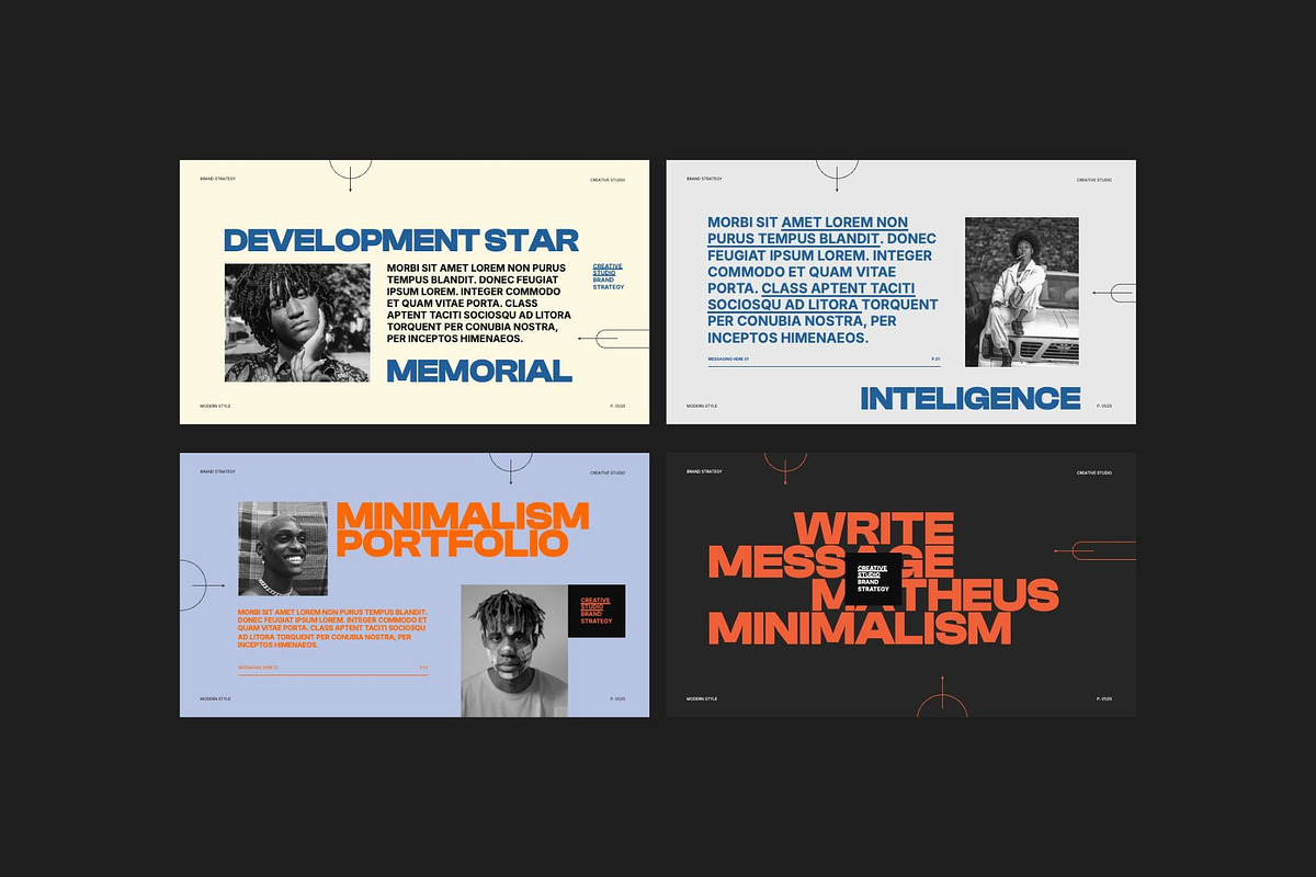 Matheus - Brand Strategy Template, a Design Template by Creatorism (Photo 4 of 9)