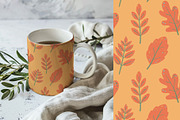 Autumn Leaves clipart & patterns, a Seasonal Illustration by Carpet Tapete Pretzel (Thumbnail 10 of 11)