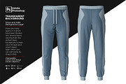Jogger Pants Sport Mockup, a Shirt Mockup by Nanggroe Scripting (Thumbnail 4 of 9)