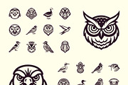 Birds Silhouette Icon Set, a Solid Icon by Creative Stall (Thumbnail 7 of 9)