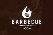 Barbecue Fire Logo Template, a Branding & Logo Template by vectorwithin (Thumbnail 2 of 4)