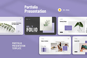 Portfolio Presentation Template, a Presentation Template by KreateTribe (Thumbnail 4 of 5)