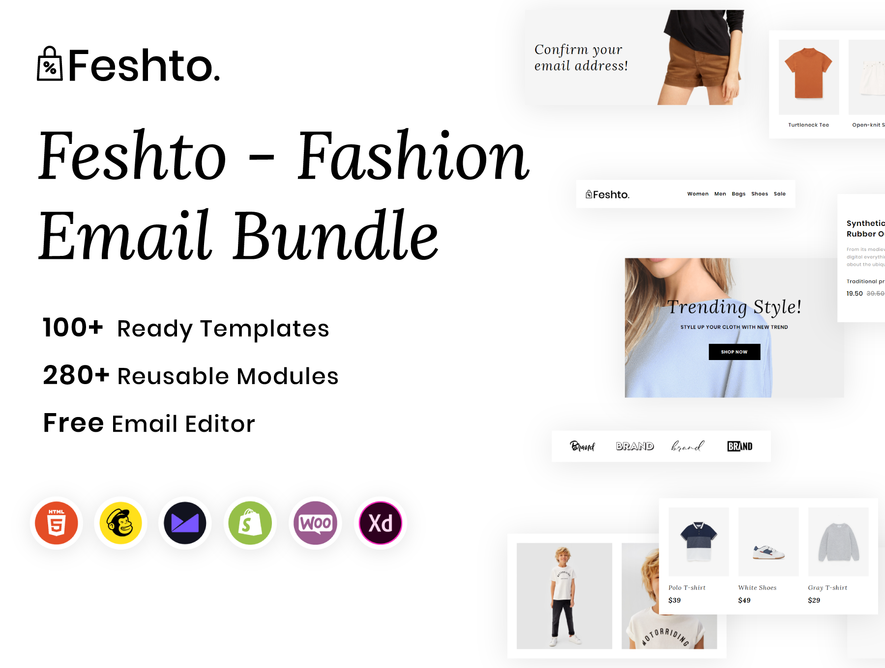 100+ Email for Fashion Email Bundle, an Email Template by Liramail