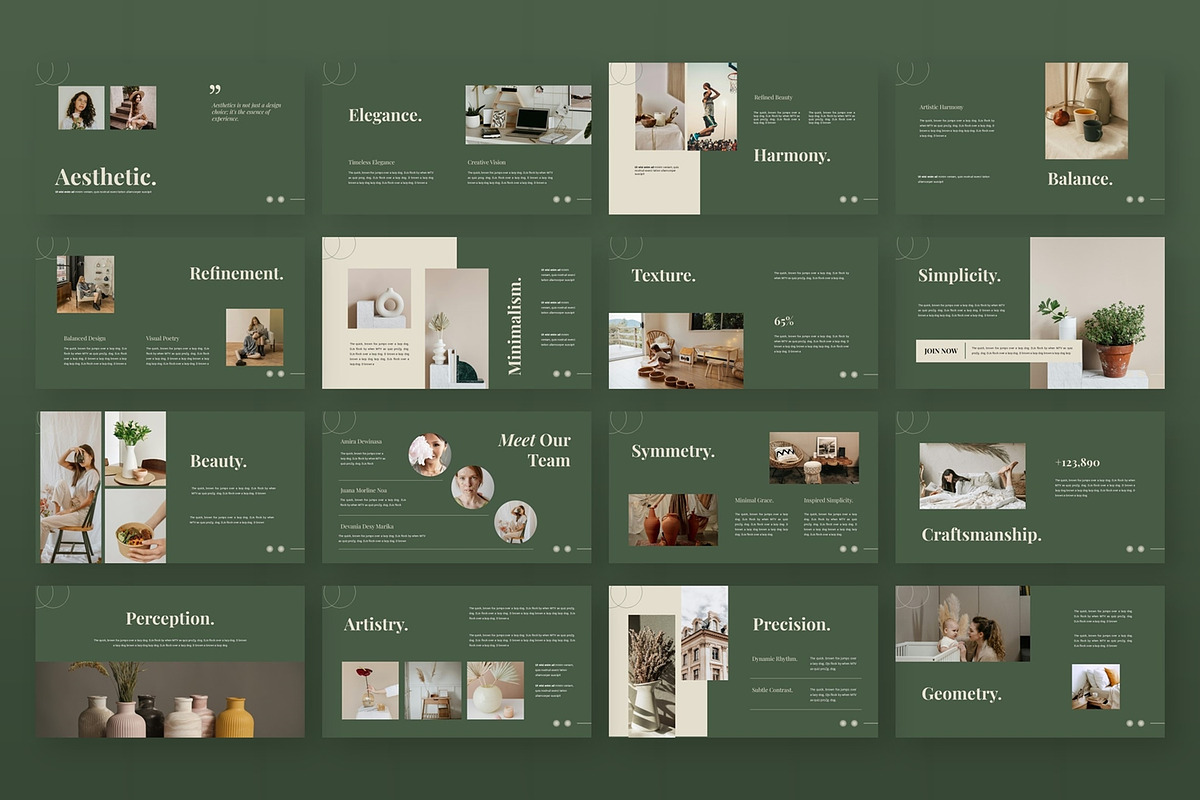 Aesthetic Vibes - Google Slide, a Presentation Template by AQR Studio (Photo 3 of 3)