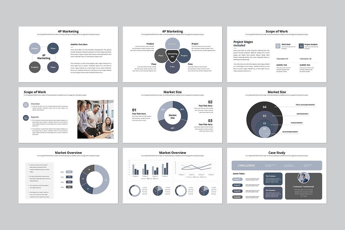 Business Pitch-Deck Presentation, a Presentation Template by CreativeSlides (Photo 8 of 17)