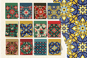 Folk Christmas Pattern and Ornaments, a Seasonal Illustration by Red Ink (Thumbnail 6 of 9)