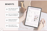 Notion PLR Template Workout Planner, a Templates & Theme by Julia On Purpose (Thumbnail 9 of 10)