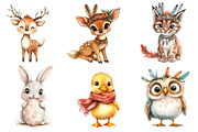 Boho Woodland Animal, Baby Animals, an Illustration by CreationArt (Thumbnail 3 of 5)