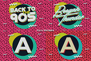 90s Text Effects, a Layer Style Add-On by Graphicdome (Thumbnail 17 of 17)