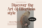 Quine Camera Elegant Serif Font, a Serif Font by Graphicxell (Thumbnail 5 of 8)