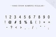 Hand Draw sans serif, a Sans Serif Font by Vladimir Vihrev (Thumbnail 4 of 10)