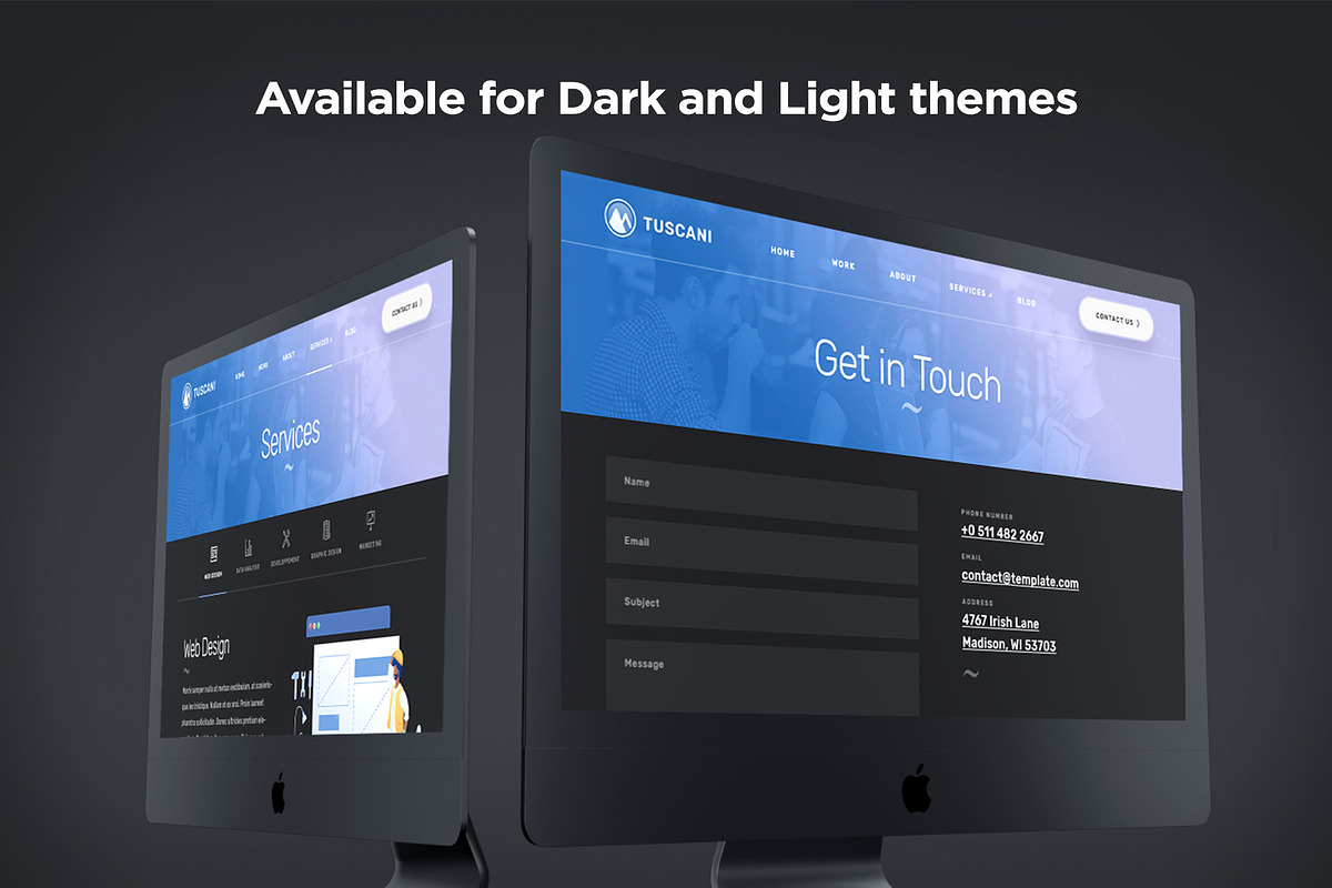 Tuscany - Portfolio Template, a HTML Template by Royalz Store (Photo 3 of 9)
