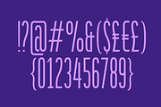 Hightershot – Modern Condensed Font, a Sans Serif Font by Fikryal Studio (Thumbnail 5 of 10)