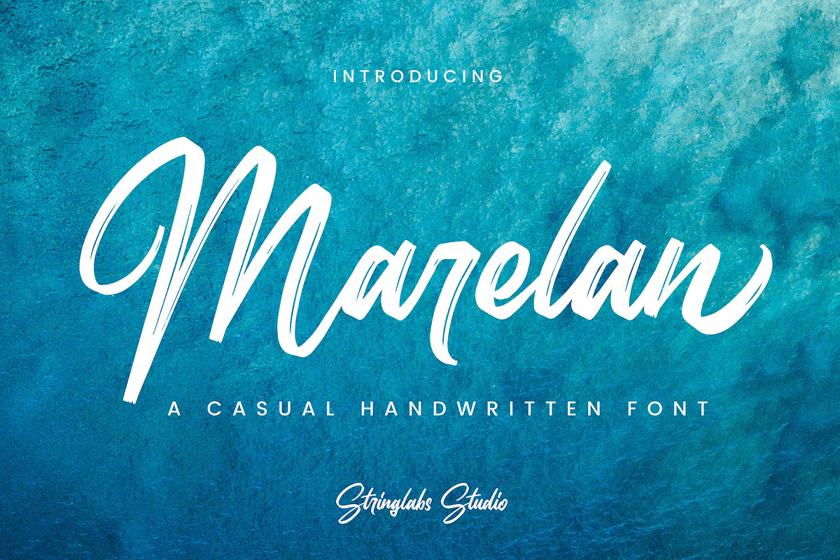 Marelan - Casual Handwritten Font, a Script Font by StringLabs (Photo 13 of 13)