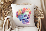 Watercolor Pastel Halloween Clipart, an Illustration by Pixels.Craft (Thumbnail 6 of 7)