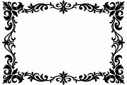 Elegant Floral Border Vector Design,, an Illustration by Amazin_art (Thumbnail 22 of 26)