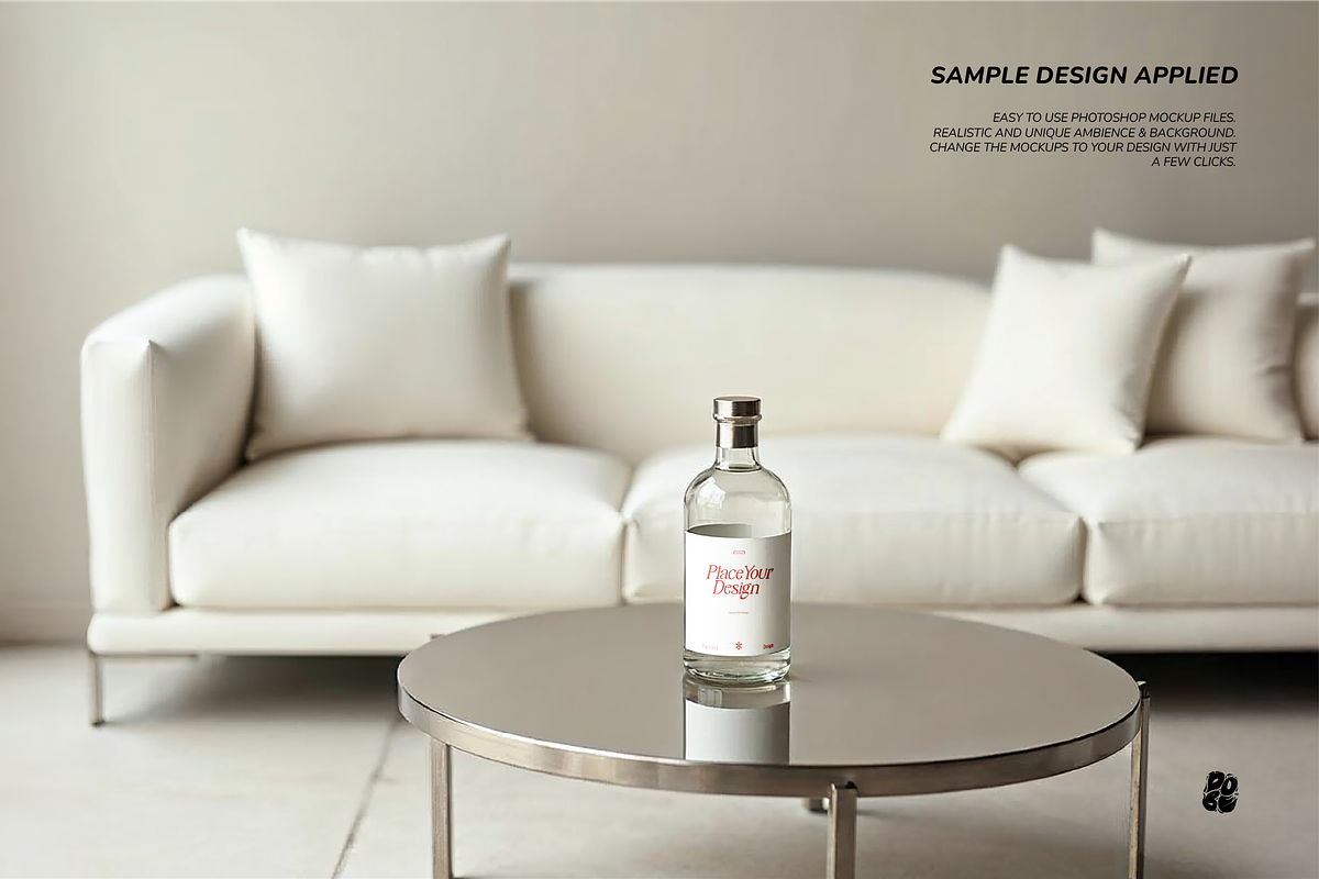 Glass Bottle Mockup Set - Vol. 2, a Packaging Mockup by DOBE Studio (Photo 2 of 11)
