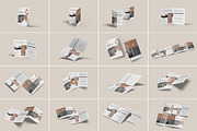 A4 Bifold Brochure Mockup Bundles, a Brochure Template by Graphic Aesthetic (Thumbnail 2 of 20)