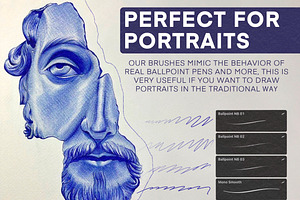 Ballpoint Brushes For Procreate