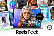 Viral Instagram Reels Templates v1, a Social Media Template by Virall (Thumbnail 1 of 11)