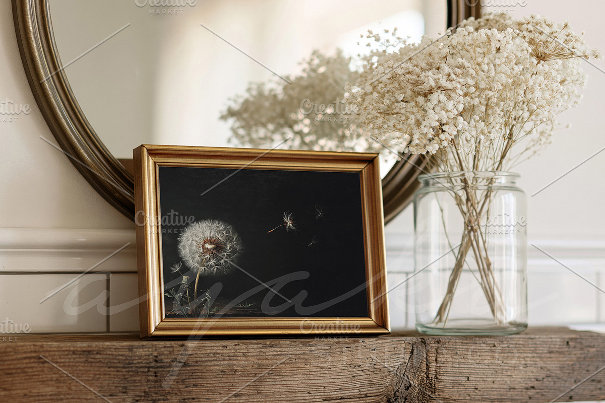Styled Bathroom Wall Art Mockup, a Household Mockup by AYAKA Studio Co. (Photo 2 of 2)