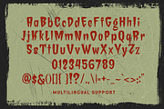 Creepy Mansion Horror Typeface, a Handwritten Font by Letterhend Studio (Thumbnail 8 of 9)