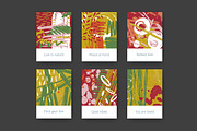 Textured hand drawn cards set, a Texture Graphic by Good Studio (Thumbnail 8 of 15)
