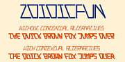 ZoidicFun, a Sans Serif Font by Ingrimayne Type (Thumbnail 8 of 9)