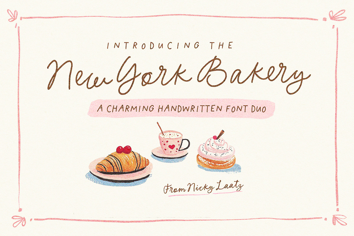 New York Bakery Font Duo