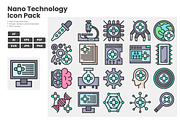 Nano Technology Icon Pack, a Duotone Icon by erifqizeicon (Thumbnail 2 of 3)