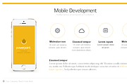 Simple Flat Style PowerPoint, a Presentation Template by iDny (Thumbnail 5 of 5)