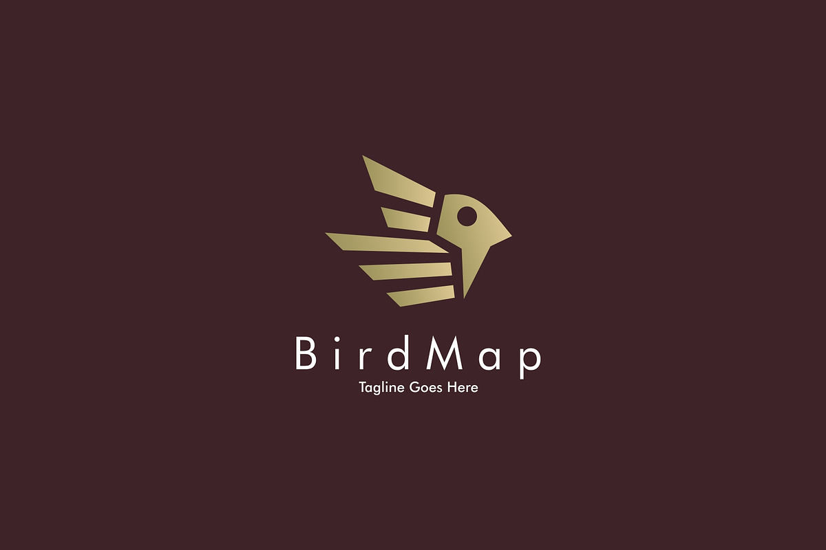 Bird Map Logo, a Branding & Logo Template by Maxim apperian (Photo 2 of 3)