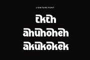 Gythar - Modern Bold Font, a Sans Serif Font by QR Design Studio (Thumbnail 9 of 14)
