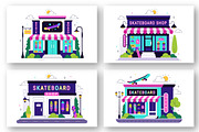 10 Skateboard Shop Illustration, a Sport Illustration by denayunebgt (Thumbnail 2 of 4)