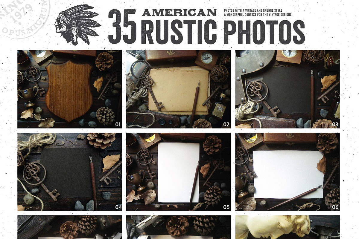 American Rustic Photos, a Product Mockup by Opus Nigrum (Photo 5 of 5)