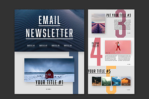 Email Newsletter Layout