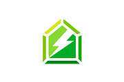 House Energy Logo, a Branding & Logo Template by Buqancreative (Thumbnail 1 of 4)