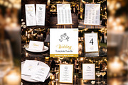 Luxury Reception Bundle Canva bd004, a Stationery Template by TyphoonStudio (Thumbnail 1 of 4)
